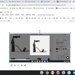 Dolce Vita Fionna Heels Black Embossed Leather